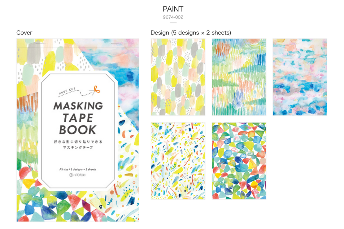 Masking Tape Book - Paint (Pequeño)