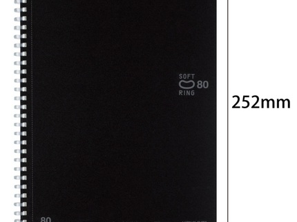 Soft Ring Notebook B5 - 80 hojas - Líneas - Kraft