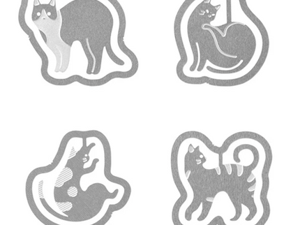 Etching Clips - Gatos