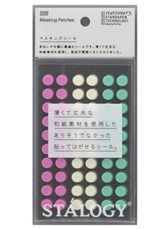 Washi dots - 8mm Ice Cream