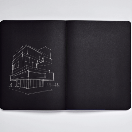 Cuaderno "Not White" - Black