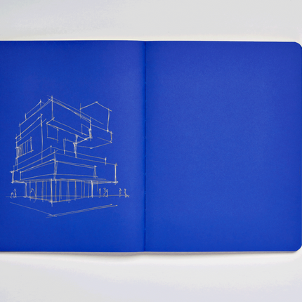 Cuaderno "Not White" - Blue