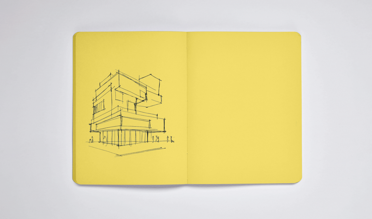 Cuaderno "Not White"  - Yellow