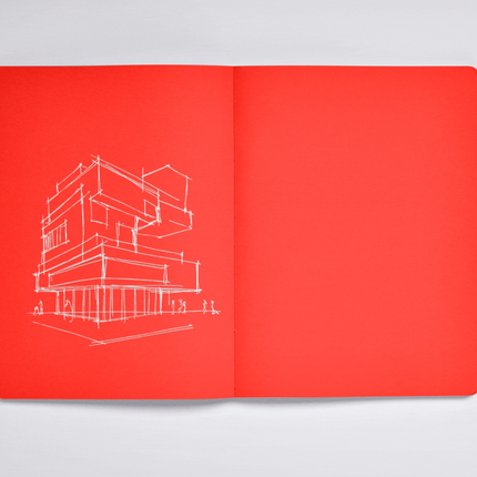 Cuaderno "Not White"  - Red