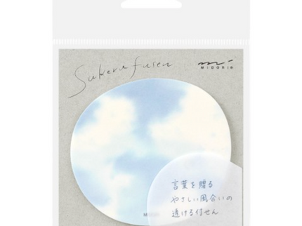 Sticky Notes Transparentes - Cielo