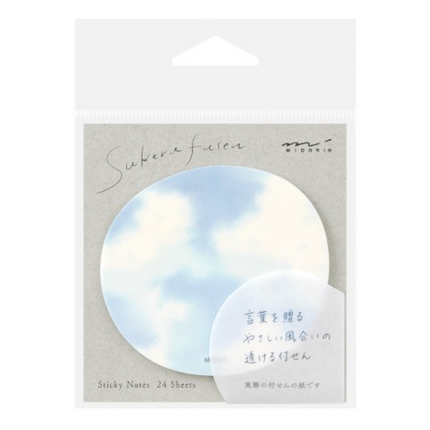 Sticky Notes Transparentes - Cielo