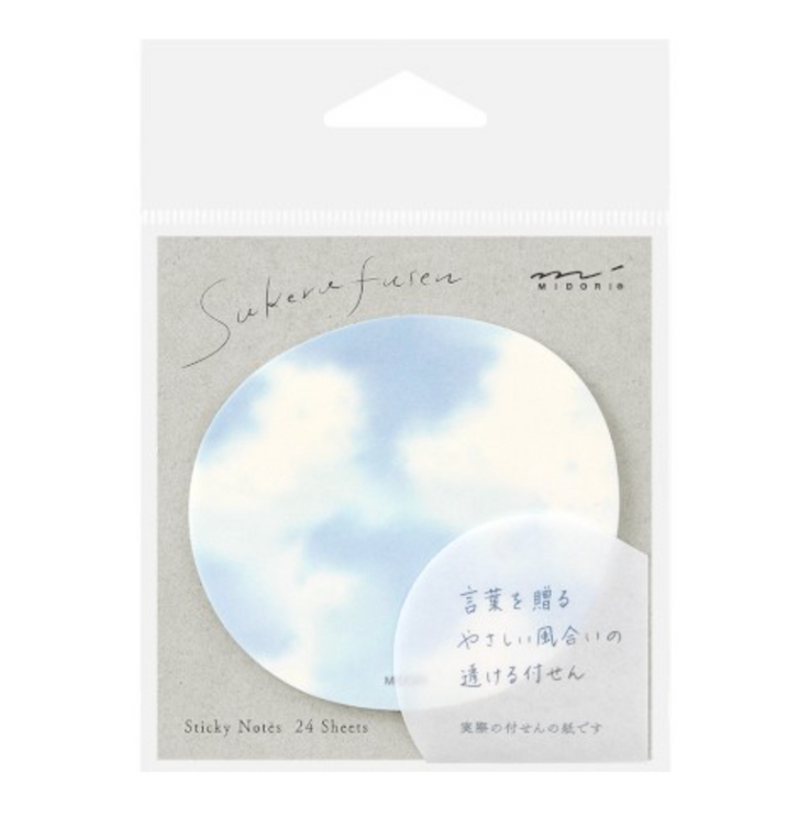 Sticky Notes Transparentes - Cielo