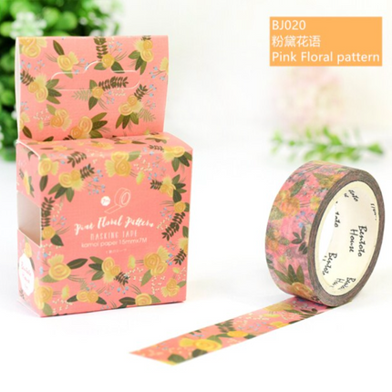 Washi Flores Amarillas