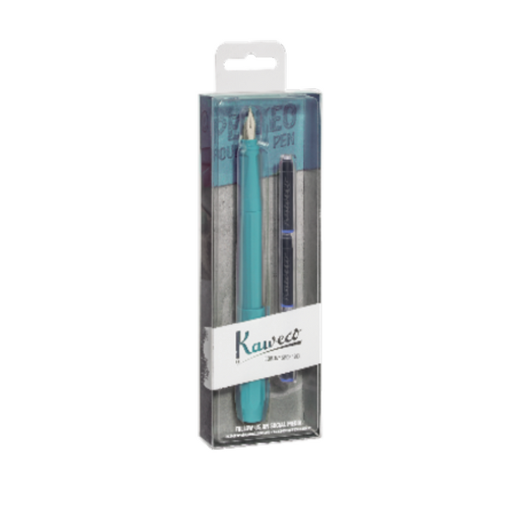 Perkeo - Set de Pluma Fuente + Tinta - Breezy Teal