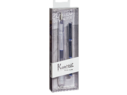 Perkeo - Set de Pluma Fuente + Tinta - Transparente