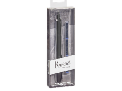 Perkeo - Set de Pluma Fuente + Tinta - All Black