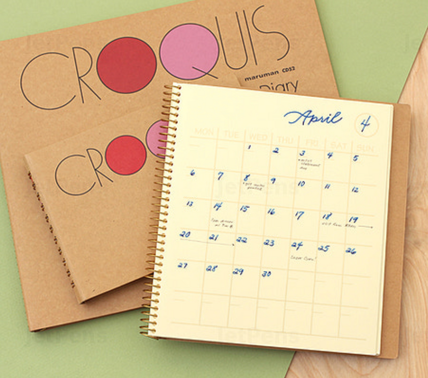 Croquis Diary - Planner Sketchbook