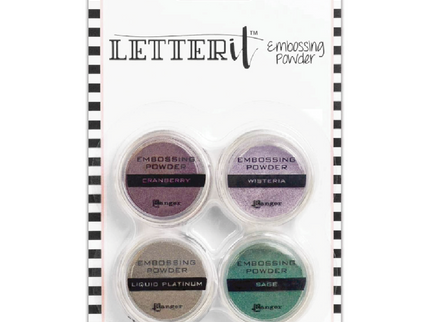 Polvo para Embossing - Set de 4 Graceful