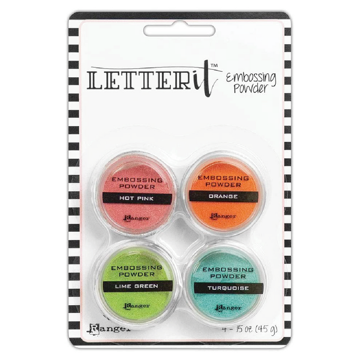 Polvo para Embossing - Set de 4 Bright