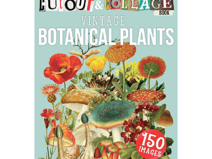 Cut Out & Collage Book - Botanical Plants