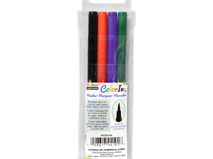 Color In Brushpens - Set de 4 - Primary