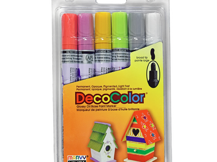 DecoColor - Retro - Set de 6