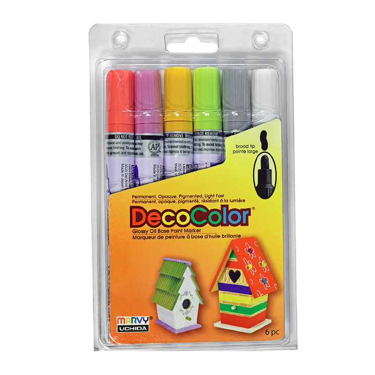 DecoColor - Retro - Set de 6