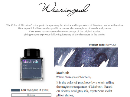 Tinta 30mL - Macbeth