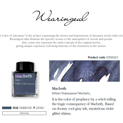 Tinta 30mL - Macbeth
