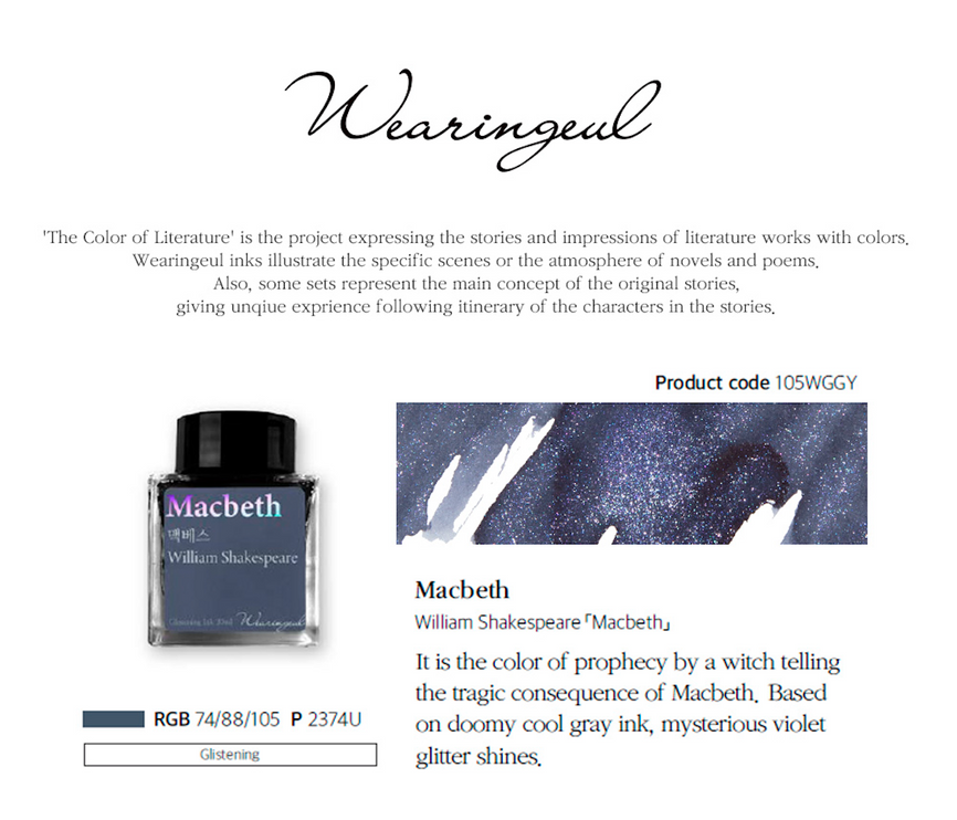 Tinta 30mL - Macbeth