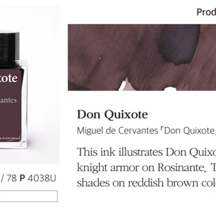 Tinta 30mL - Don Quixote