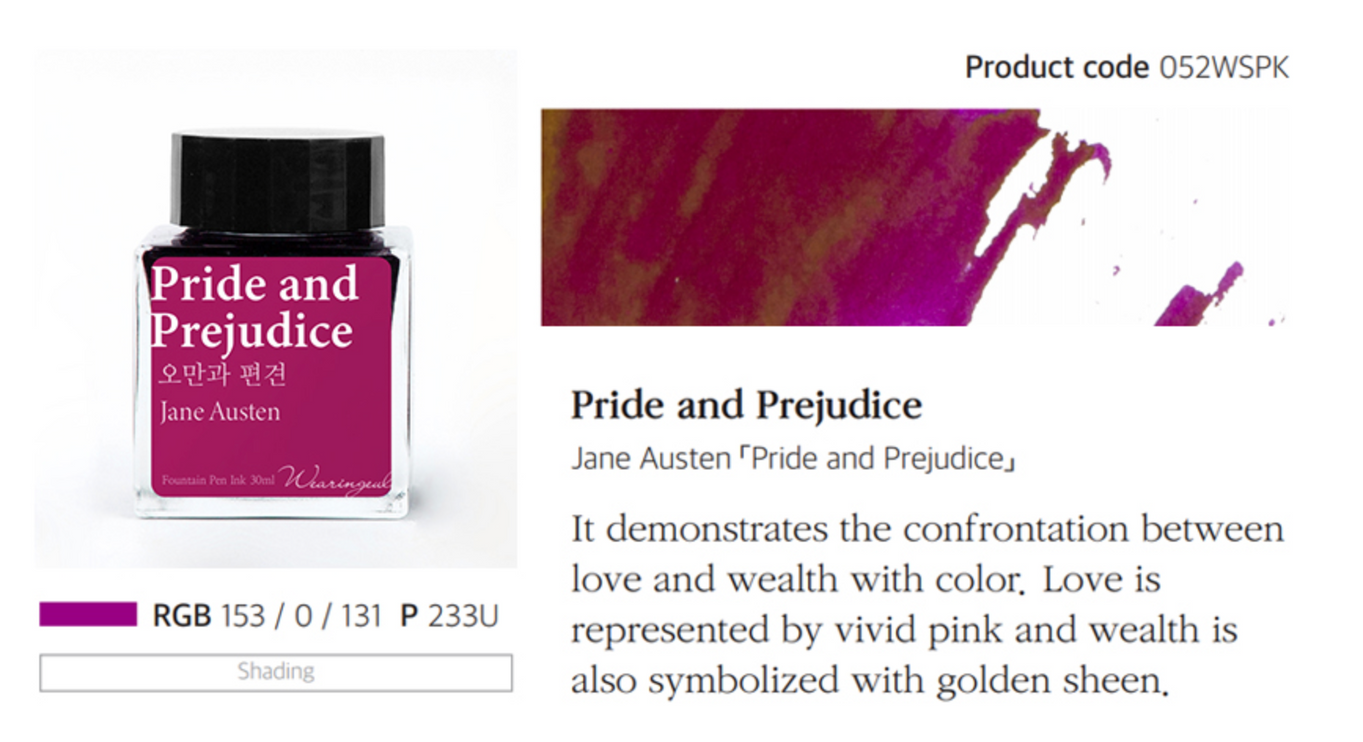 Tinta 30mL - Pride and Prejudice