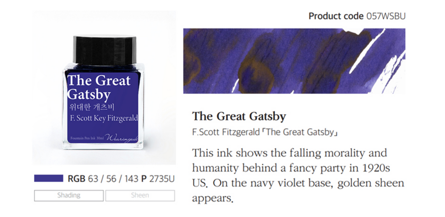 Tinta 30mL - The Great Gatsby