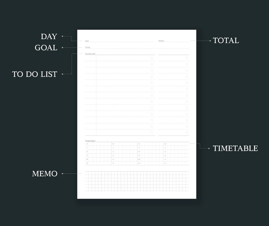 Day Planner - Reservoir Paper A5