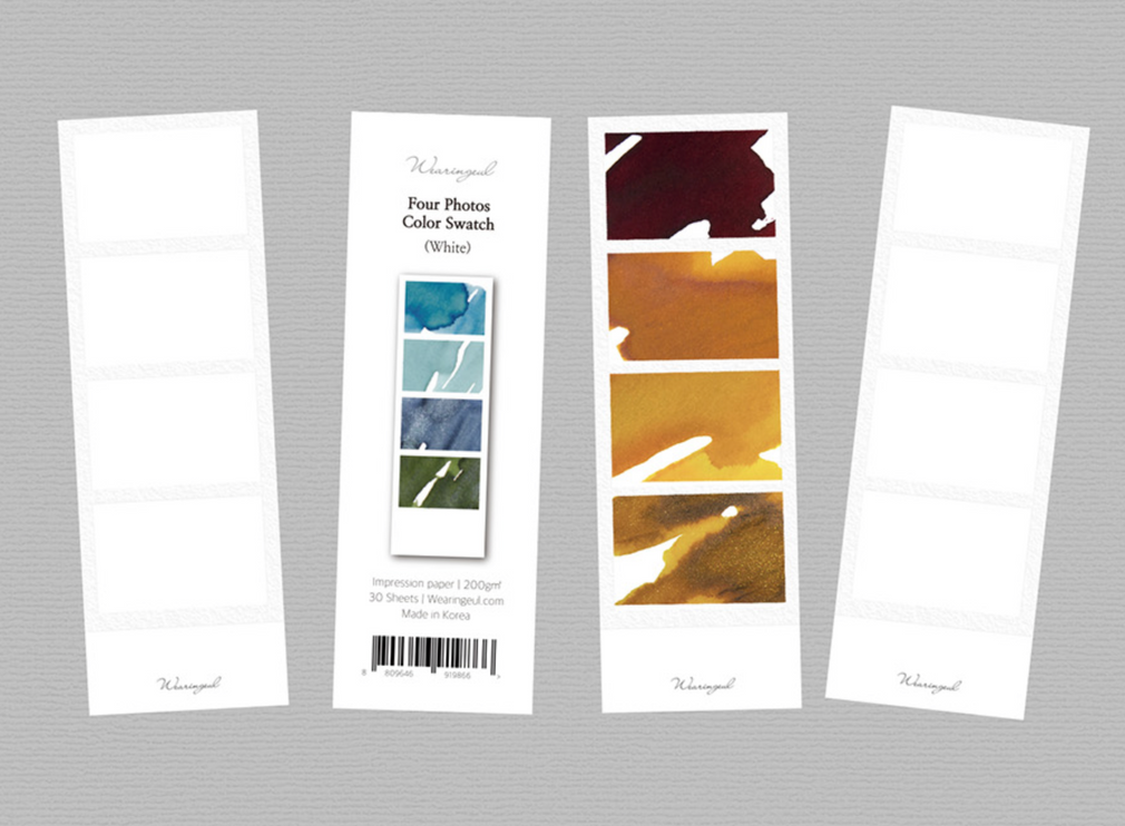 Four Photos Color Swatch Cards - 30