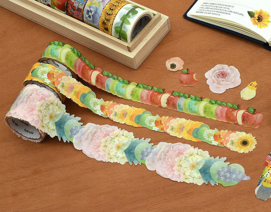 Washi Sticker Roll - Camellia