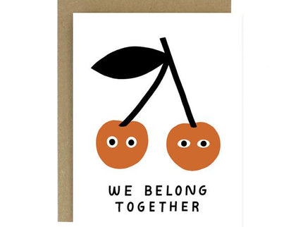Tarjeta We Belong Together - Cherries
