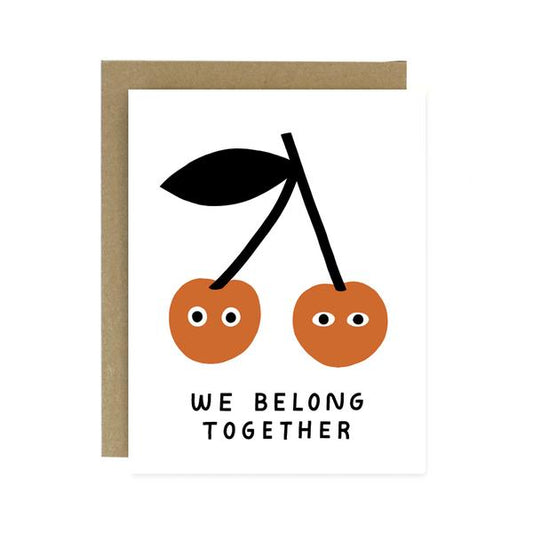 Tarjeta We Belong Together - Cherries