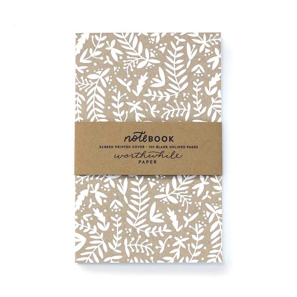 Cuaderno  - Nature Pattern - Kraft