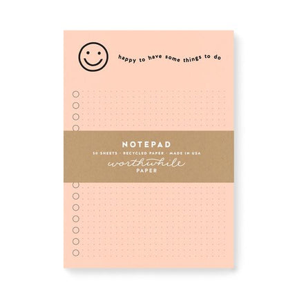 Bloc de Notas - Happy