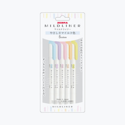 Mildliner - Set 5 - Gentle (nuevo)