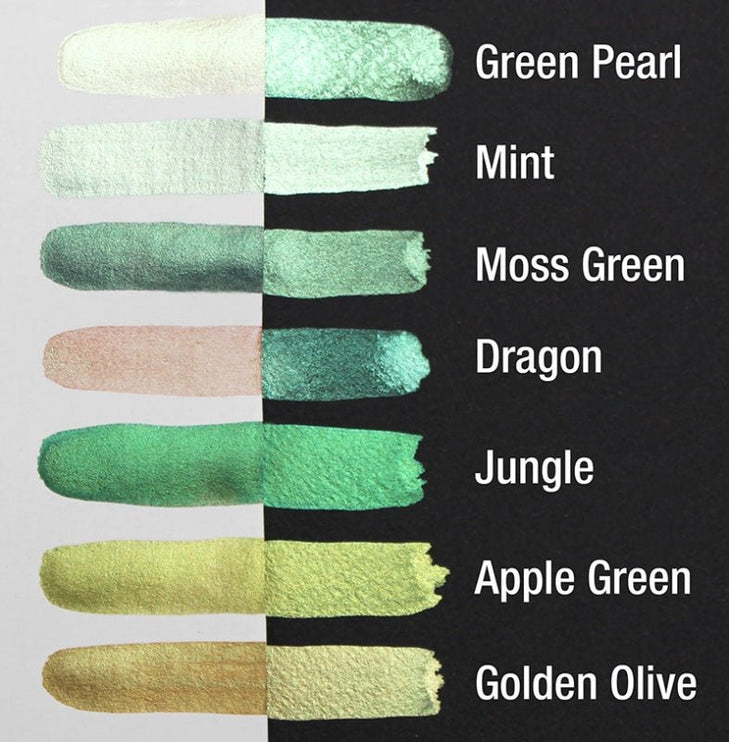 Acuarela Perlada - Mint - ColorSwatch