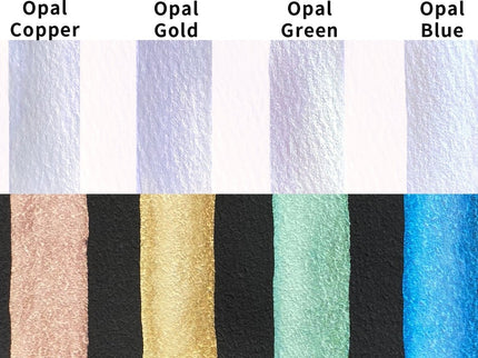 Acuarelas Gansai Tambi - Opal Set 6 - ColorSwatch