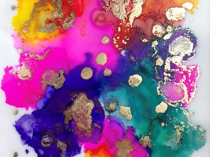 Alcohol Ink - Blue Violet - ColorSwatch