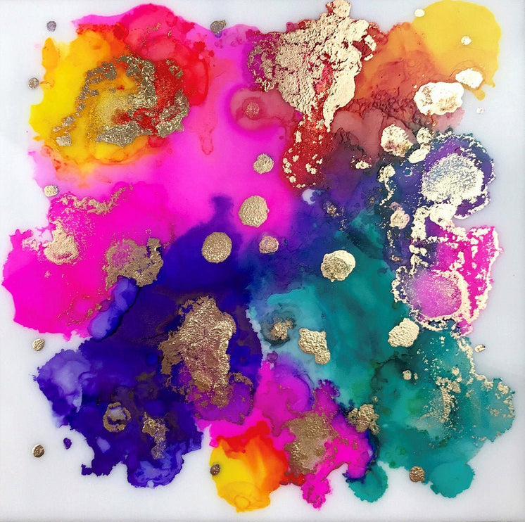 Alcohol Ink - Sunbright Yellow - ColorSwatch