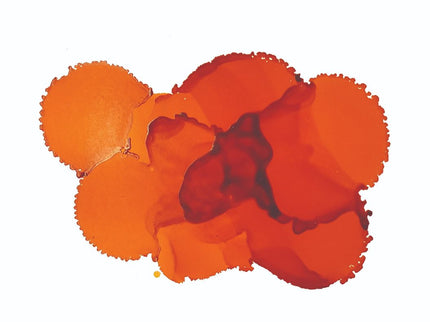 Alcohol Ink - Tangerine - ColorSwatch