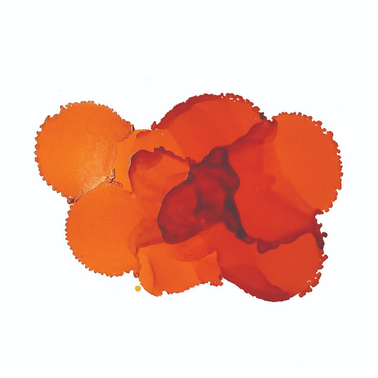 Alcohol Ink - Tangerine - ColorSwatch