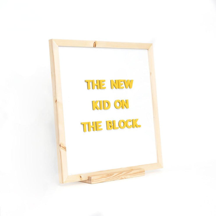 Base de Madera Para Pizarra - ColorSwatch