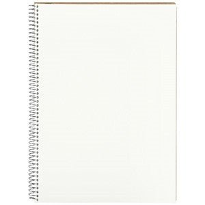 Basic Spiral B5 - 80 Hojas - En Blanco - ColorSwatch