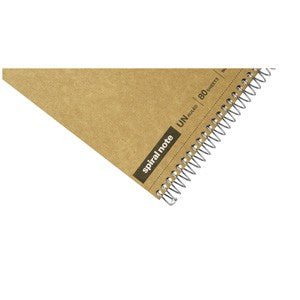 Basic Spiral B5 - 80 Hojas - En Blanco - ColorSwatch