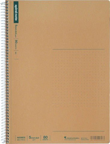 Basic Spiral B5 - 80 Hojas - Puntos - ColorSwatch