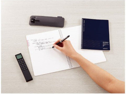 Biz Soft Ring Notebook A5 - 50 Hojas - Cuadrícula - Negro - ColorSwatch