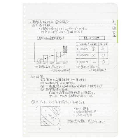 Biz Soft Ring Notebook B5 - 50 Hojas - Líneas Punteadas - Azul - ColorSwatch