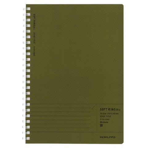 Biz Soft Ring Notebook B5 - 50 Hojas - Líneas - Verde - ColorSwatch