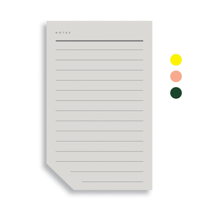 Bloc de notas Colorblock - Grande - ColorSwatch